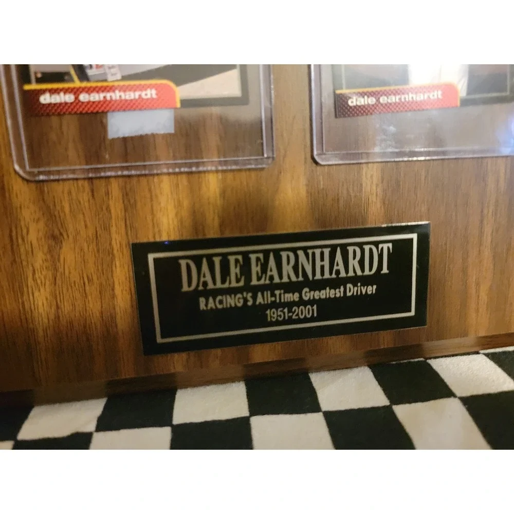 DALE EARNHARDT 4-Card Plaque 